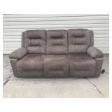 Ashley Upholstered Sofa with Recling Ends