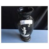 Mary Gregory Hour Glass Vase