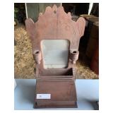 Victorian-Style Letter Box with Candle Holders