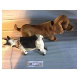 Vintage Composition Nodding Dog and Cow