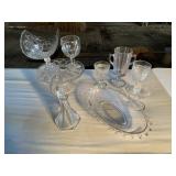 9pcs of Various Pattern Glass