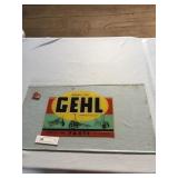 Vintage Gehl Farm Equipment Advertising