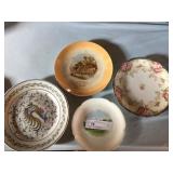 Collection of Advertising China Plates