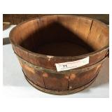Wooden, Banded, Stave Wash Tub