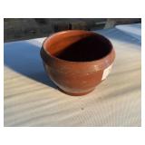 Antique Glazed Redware Crock