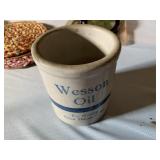 Advertising Wesson Oil Crock