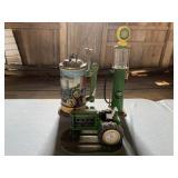 John Deere Items- Beer Stein, Gas Pump, Etc.