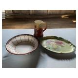 3pcs of Contemporary Foltz Pottery