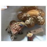 3 Beaded Vintage Pin Cushions