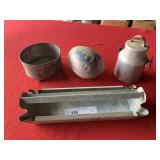 Small Chicken Feeder, Milk Can, Sifter, Etc.