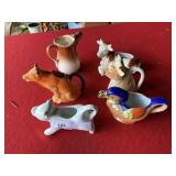 6 China/Ceramic Creamers