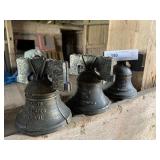3 Belleville Foundry Sperry New Holland Bell Banks