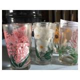 6 Vintage Peanut Butter Glasses