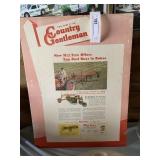 Vintage Die-Cut New Idea Break Advertising