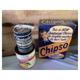 3 General Store Advertising Cans and Boxes