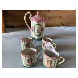 5pc Vintage Chocolate Set