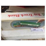 Vintage Hess Tanker Dime Bank