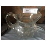 Heisey Glass Water Pitcher