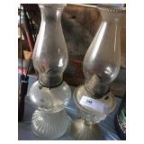 2 Vintage Fluid Lamps