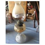 Ornate Pedestal Vintage Fluid Lamp
