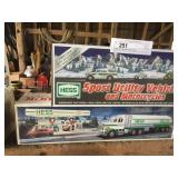2004 and 1990 Hess Trucks in Boxes