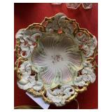 Vintage Painted Vegetable Bowl