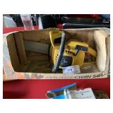 John Deere Toy Chainsaw in Original Box