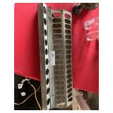 2 Vintage Metal Chicken Feeders