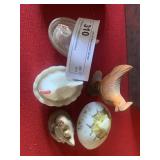 5 Miniature Roosters and Chickens