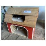 Handmade Wooden Barn Toy Box