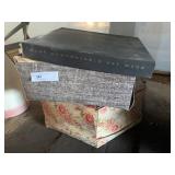 2 Vintage Hat Boxes and Hats