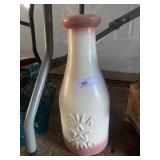 Large Contemporary Ceramic Milk Bottle