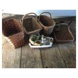 8 Vintage and Contemporary Baskets