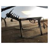 Cow Form Scrap Art Rocking Cow