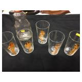 (5) Peek-a-boo Glasses & Bear Canister