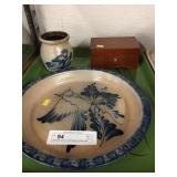 Eldreth & Rowe Contemporary Blue Slip