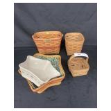 (4) Longaberger Baskets