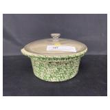 Longaberger Pottery Covered Casserole Dish