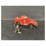 Early Auburn Rubber Artillery Vehicle