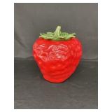 Strawberry Form Cookie Jar