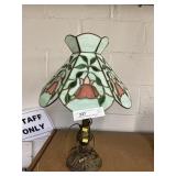 Contemporary Slag Glass Table Light