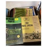 Various Agricultural Sales & Parts Literature