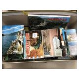 Box of Various Post Cards