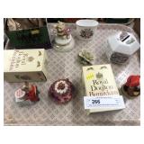 Tray: Royal Dalton Bunnykins Figurines & Lenox