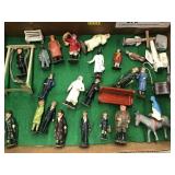 Cast & Lead O Gauge Railroad Figures