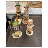 (4) Hummel Figurines