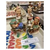 (4) Hummel Figurines