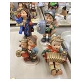 (4) Hummel Figurines