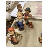 (4) Hummel Figurines