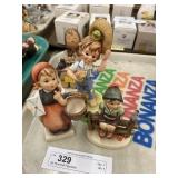 (4) Hummel Figurines